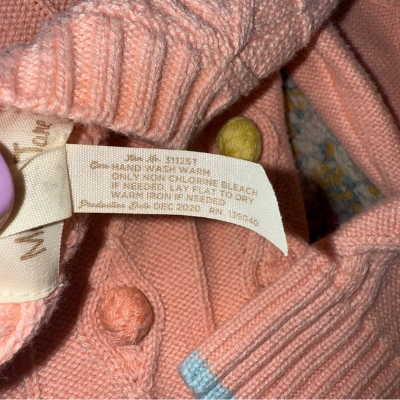 Matilda Jane Lookin Peachy Cardigan size 4 - Picture 4 of 5